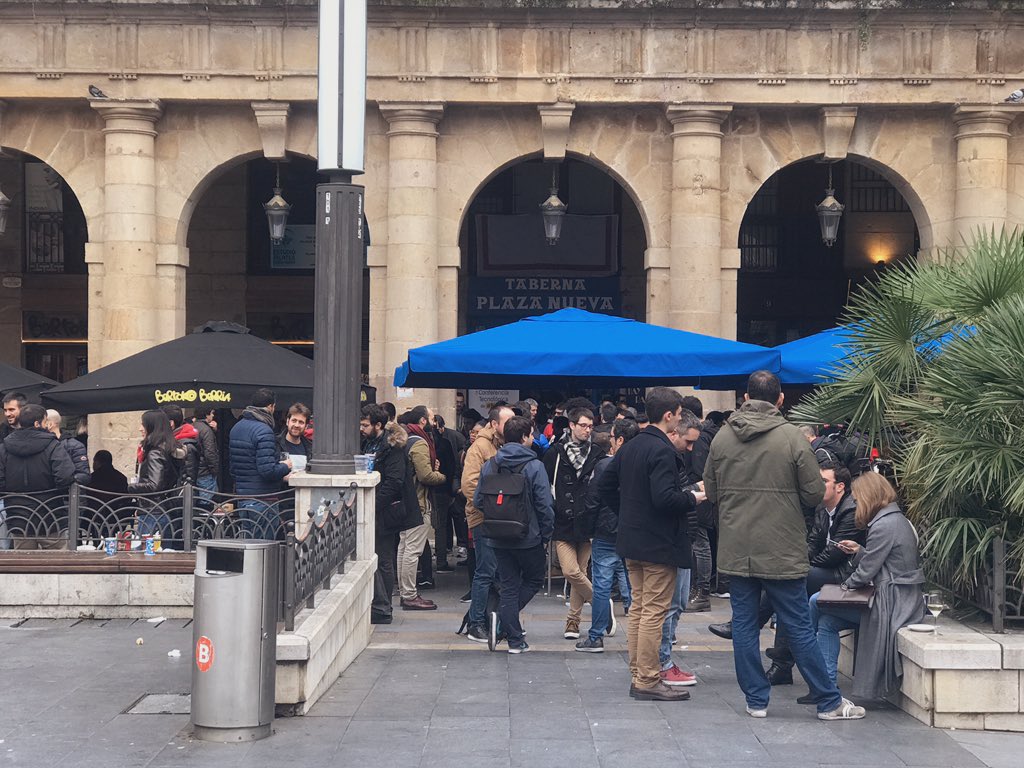 Las charlas de la <a href="/BilboStack/">BilboStack Conference</a> como siempre han sido geniales. Ahora toca seguir disfrutando del evento en la Plaza Nueva. Si queréis hablar, ¡por aquí andamos! #FabesForDiverity #BilboStack20