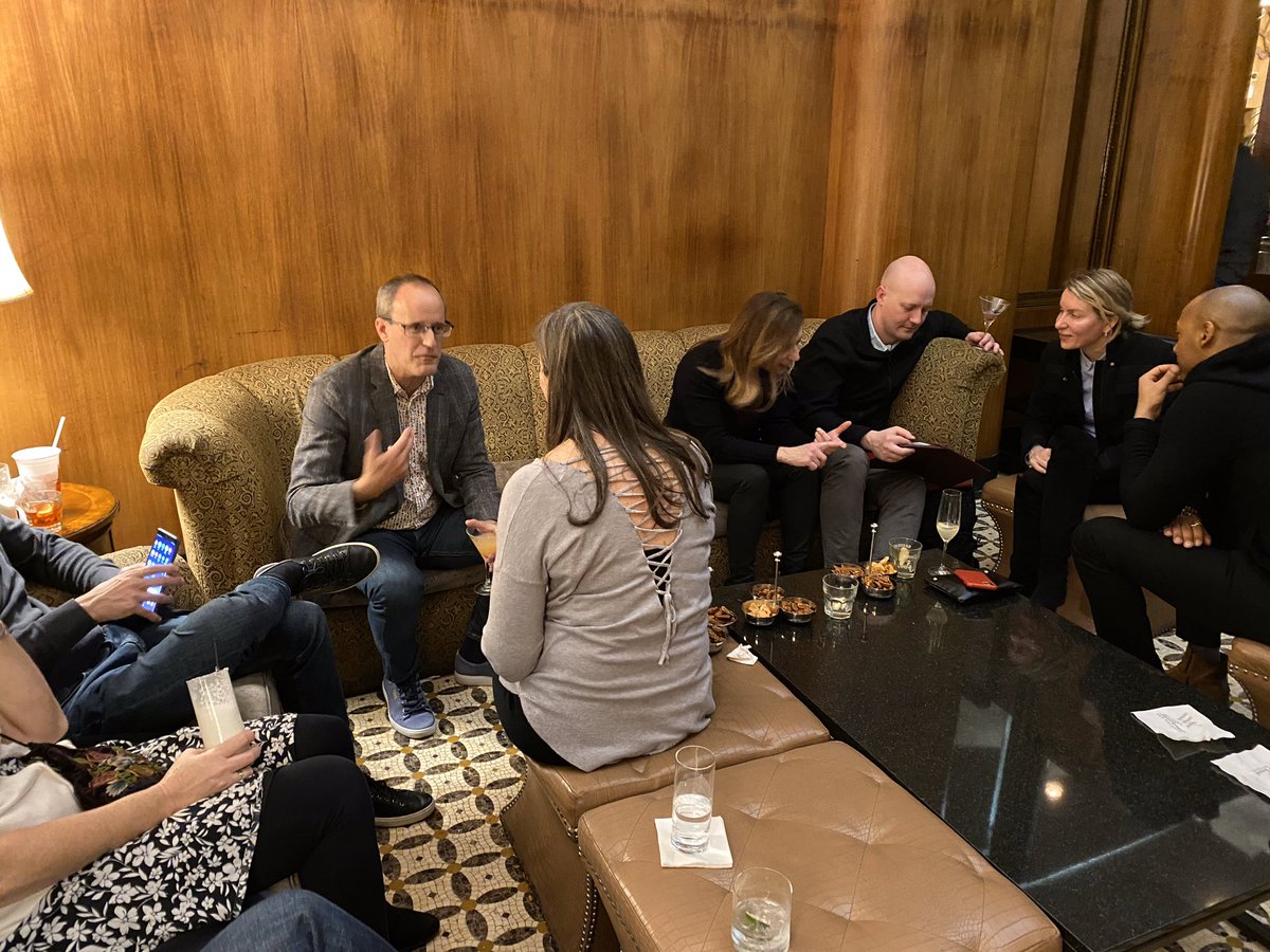 EconTeaching's tweet photo. #Jetset2020 at Sazerac, home of the original Sazerac https://t.co/jzhhm75UBT