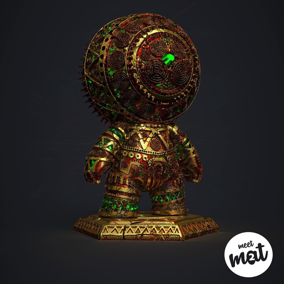 edwinvargascort's tweet image. My submission for @substance3d #meetmat2 contest! El dorado mat, inspired in pre-Columbian goldsmith pieces found in Latin America #madewithsubstance #substancepainter #createwithsubstance #texturing #gamedev #gameart #meetmat #cg #3d #3dart #3dartist 
artstation.com/artwork/6a6ERO