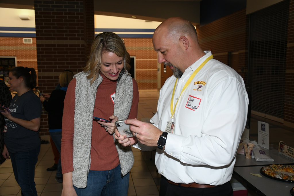 edcampcyfair's tweet photo. Participants making connections with people across the district before sessions this morning at #EdCampcyfair https://t.co/HttHNcneNX