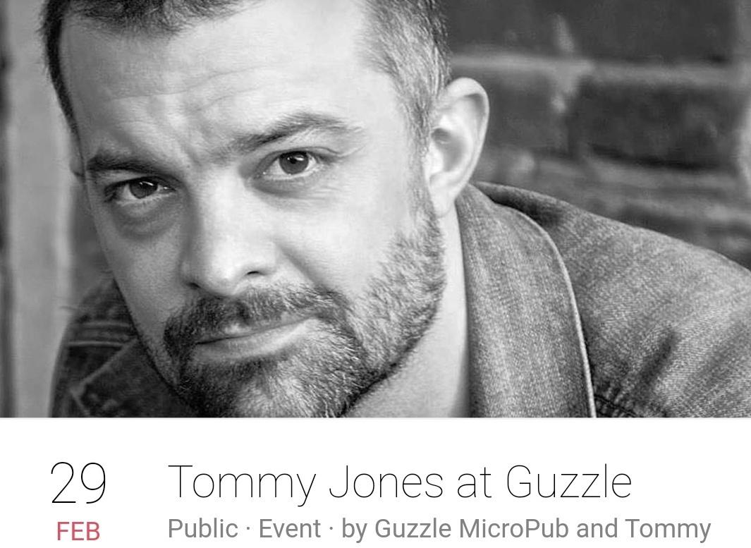 More live music <a href="/GuzzleMicropub/">Guzzle Micropub</a> this February. Join us 29th for Tommy Jones.