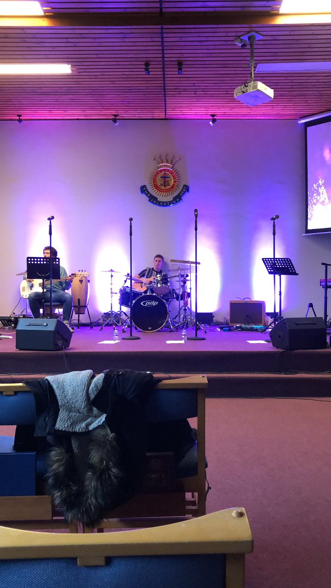 We are excited to be sharing in <a href="/LurganSA/">LurganSalvationArmy</a> tonight at 7:30pm! We are just finishing setting up and about to start our soundcheck. If you’re in the area, come and see us! #FourHymn #Lurgan #Worship