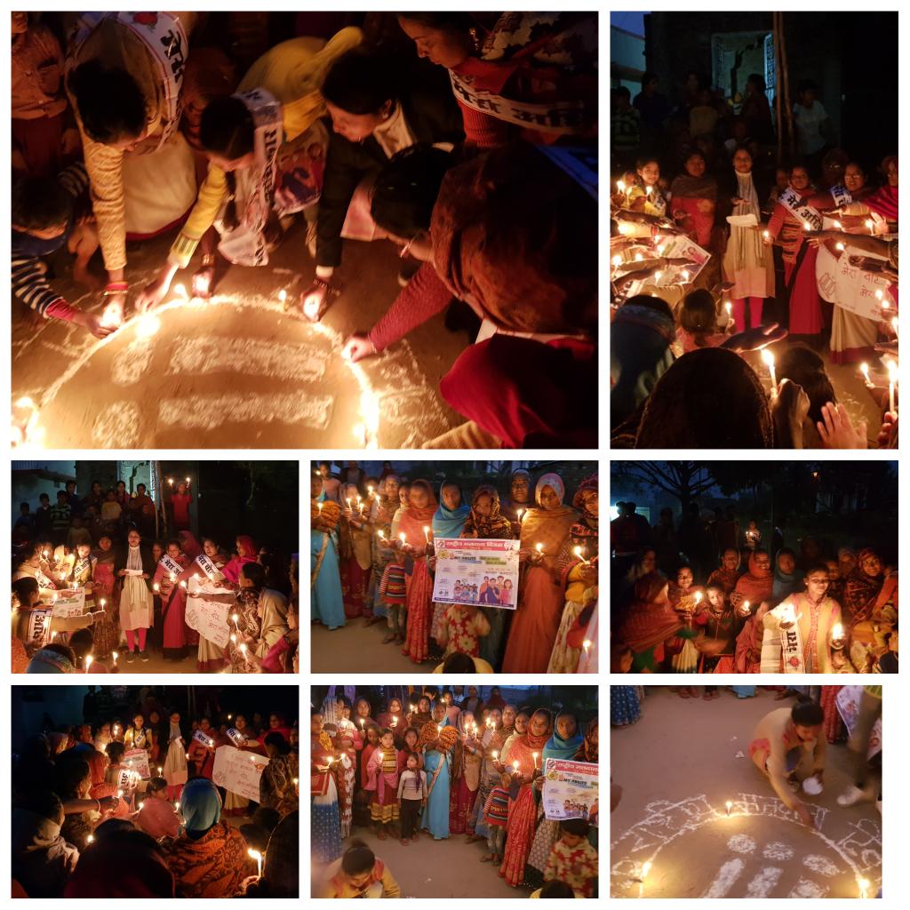 National Voters' Day 2020 celebration at Balihar village Simri , Buxar (Bihar).
@Buxarprashasan 
@MinistryWCD @NitishKumar @CEOBihar @ECISVEEP