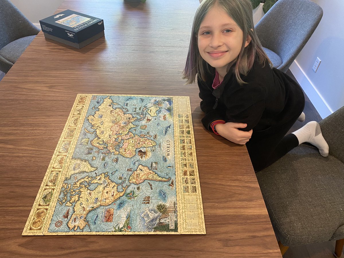 Picture of a finished puzzle 🧩