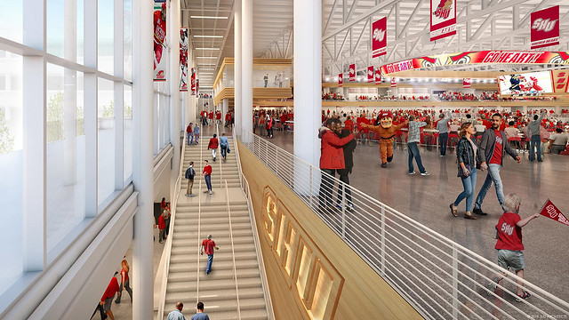 sacredheartuniv's tweet photo. #SHU is proud to announce a premier hockey arena coming to our Fairfield campus! The new on-campus facility will offer a variety of popular features and amenities.

Read the full story: https://t.co/PF0fb1qJd4
#WeAreSHU @SHUBigRed @SHUHockey https://t.co/1SiUMFN1wx
