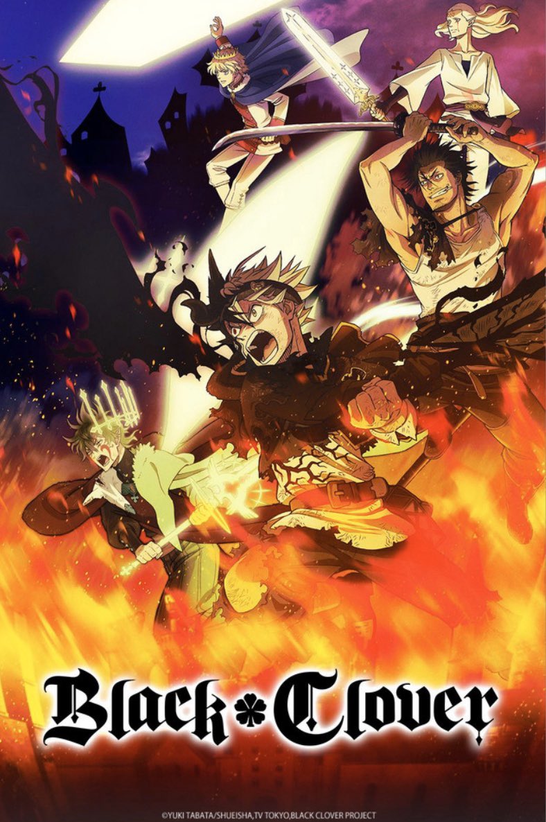 WindMageYuno's tweet photo. Black Clover  new cover!🔥 https://t.co/h3ey1eCwK4