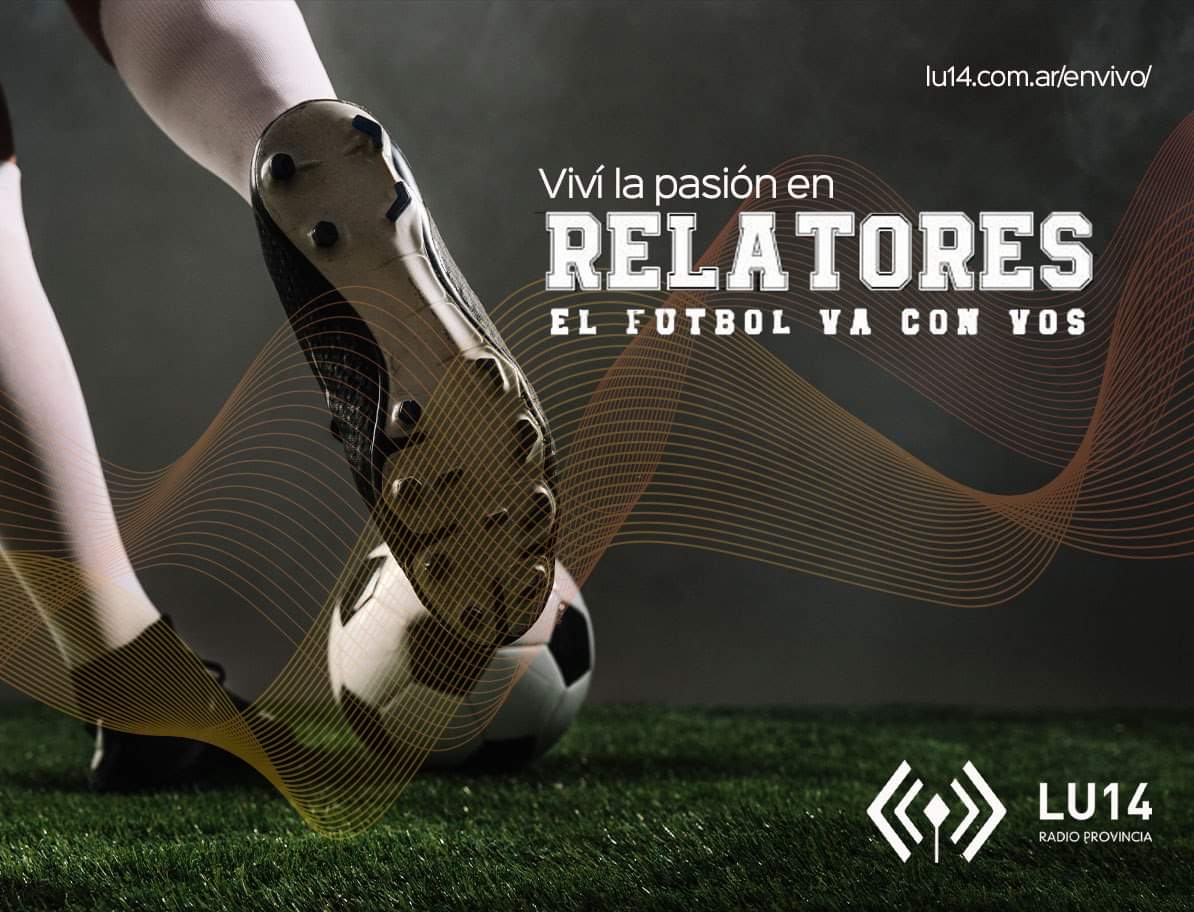 LU14AM830's tweet photo. #Fútbol
@Relatoresconvos 🎙presenta la Superliga Argentina 2020⚽️
Viví la trasmisión de #LU14 📻 para toda la #Patagonia
📻 AM830 | FM 96.3 Todas las repetidoras
🌐 https://t.co/H0FezAziKr https://t.co/L2Hthf1cvI