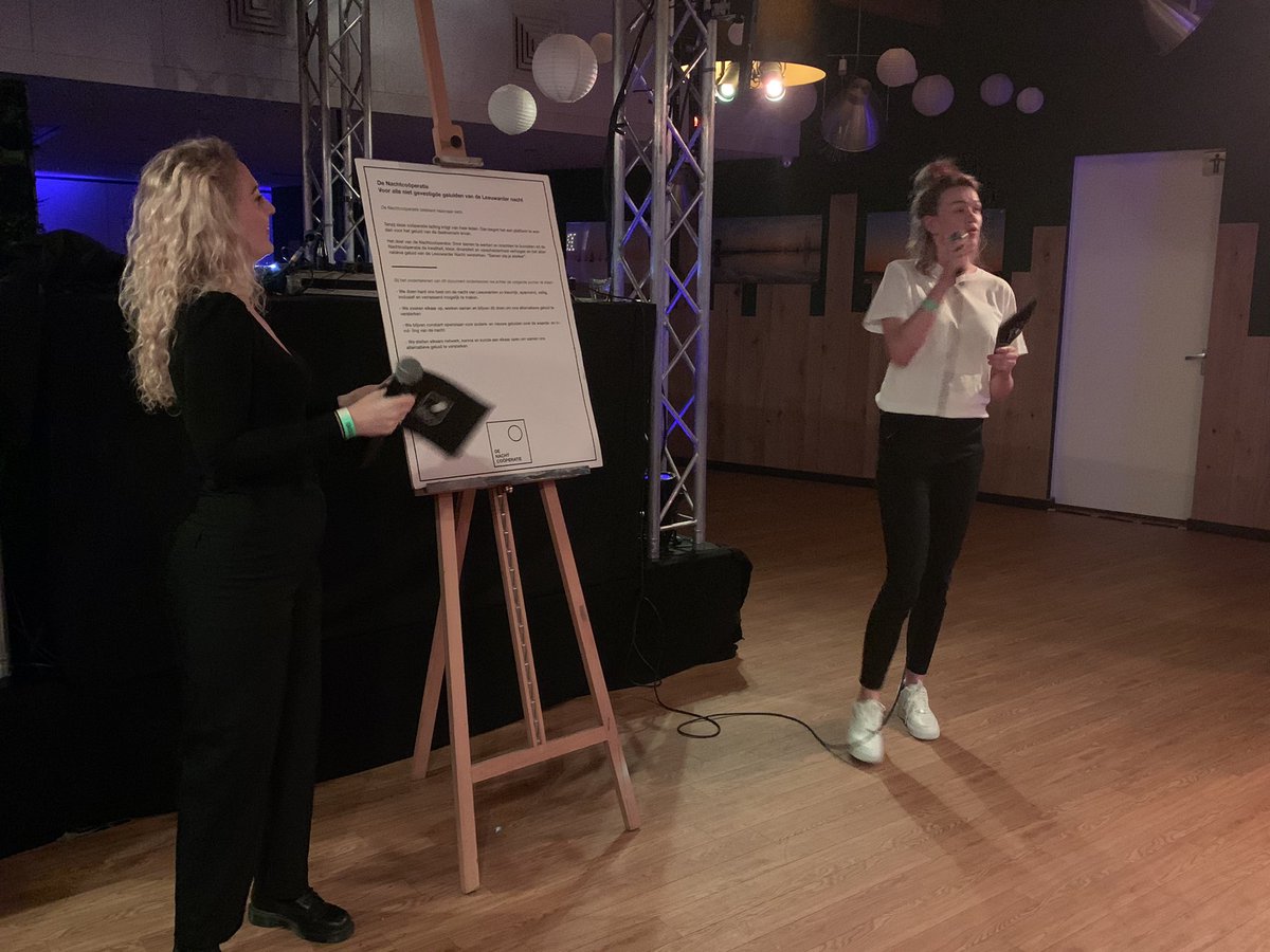 Start nachtcooperatie en manifest!