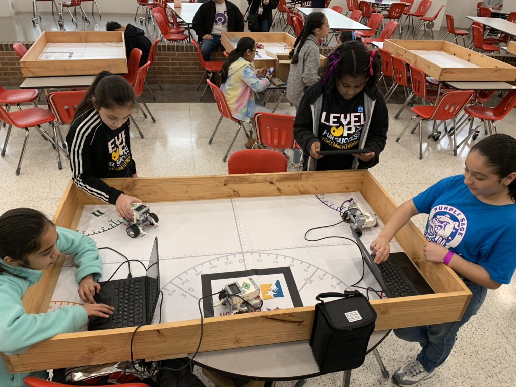 TeachBenitez's tweet photo. Our PSE #BullBOTS girls love #robotics and the #EcobotChallenge! π€π
@AllEarthEcobot #GirlsInSTEM #PSEstrong https://t.co/3K1bBS1rz7