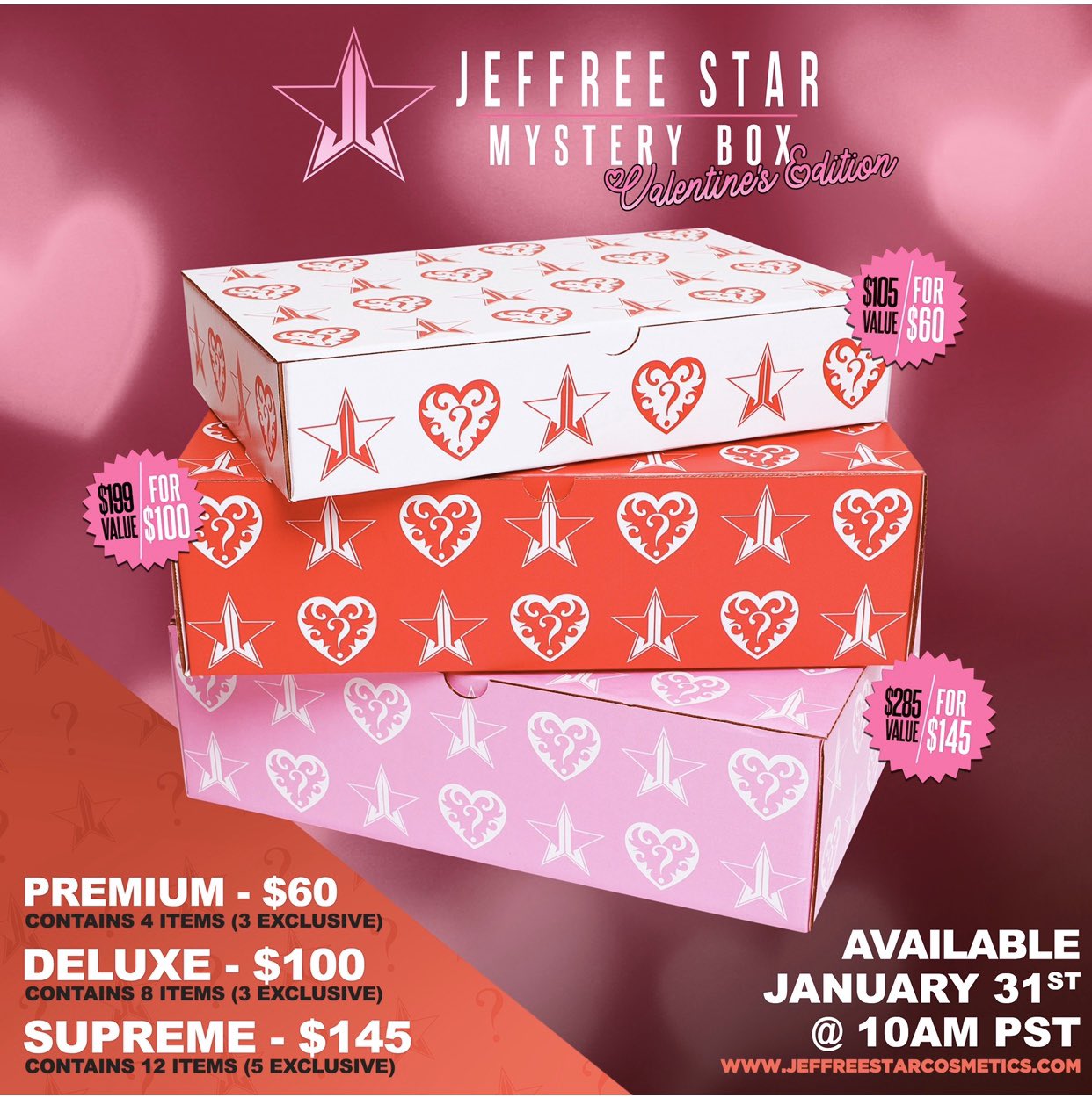 JEFFREE STAR MYSTERY BOX Custom