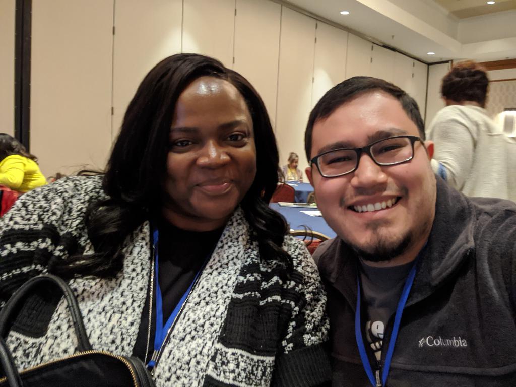 RCardonaTxAg's tweet photo. Houston ISD leaders at Day of Educational Innovation featuring Ron Clark #DEI2020 #HCDEImpact #EastEndPride #FullSteamAhead #GoingfortheGold #CutTheFluff @OpalHFord @SonyaTh_68 @BKRoberson2 @BrownWarrens @GameChangingEd @Batiste_LITLove @Melody_Gerard @PaulaHisd https://t.co/sW28l1iaqi