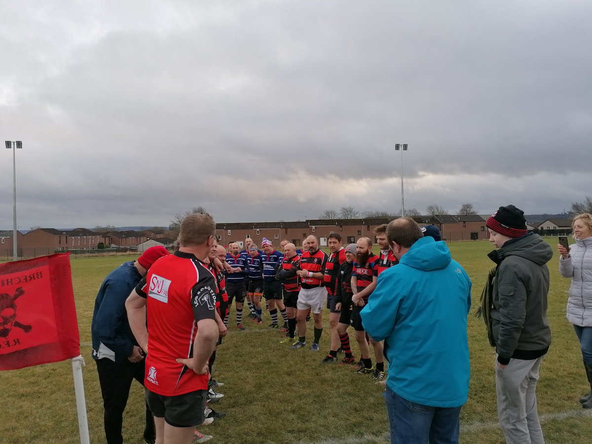 🌬️ Gusty afternoon up at <a href="/BrechinRugby/">Brechin RFC (SCIO)</a> but that didn't affect the memorial match being played on the 'field of dreams'. Well done to both teams! <a href="/HoweKnights/">Howe Knights RFC</a> #gotoagame