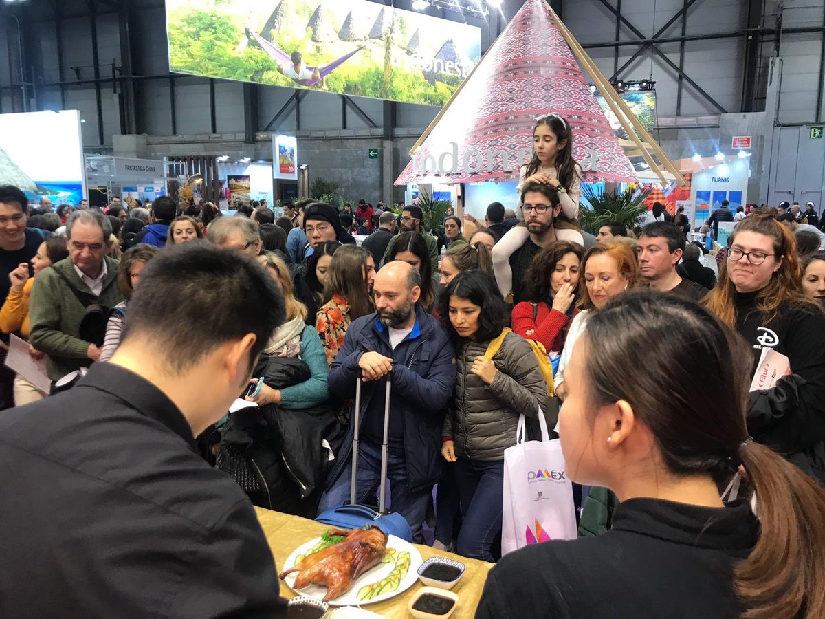 Hoy el restaurante Sion ha llevado a #FITUR2020 la mejor gastronomía china de Año Nuevo. Felicidades a toda la comunidad china. Mañana último día para disfrutar de los showcookings de #ChinaTaste #Gastronomía #china