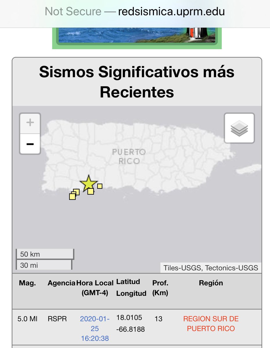cmro21's tweet photo. @DeborahTiempo La red sísmica aparece 5
En Carolina, se sintió fuerte. https://t.co/Ab6LVNcgVa