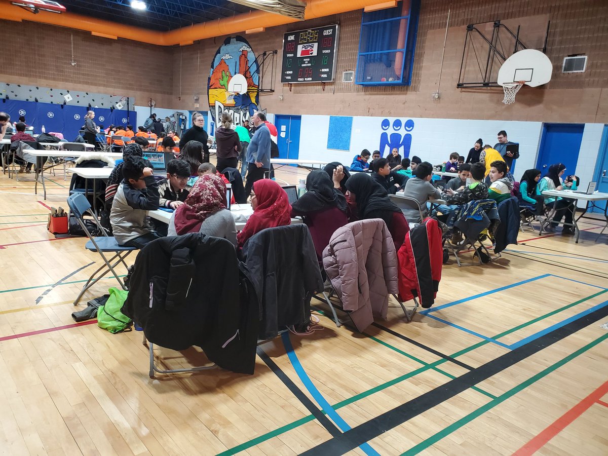 A great turnout <a href="/FMISonthego/">FMIS</a> for the <a href="/FMPSDTech/">Tech Dept FMPSD</a> Coding Competition. Round 1 of judging is complete for our teams and we are all smiles heading into round 2! <a href="/FMPSD/">Fort McMurray Public School Division</a> <a href="/alisyed4rmwb/">Ali Syed</a> <a href="/Robert_Reid_FM/">Robert Reid</a> #ymm #ymmcoding #ymmstem