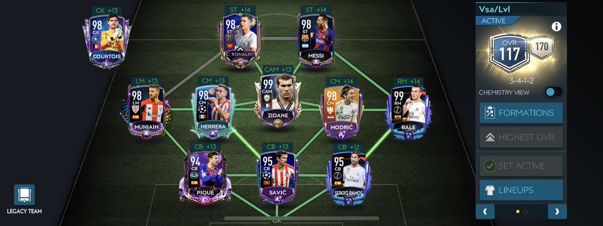 Done with  #TOTY just one event player added, but a major ovr upgrade. Spent quite a few bucks on this event tho.  #FIFAMobile20