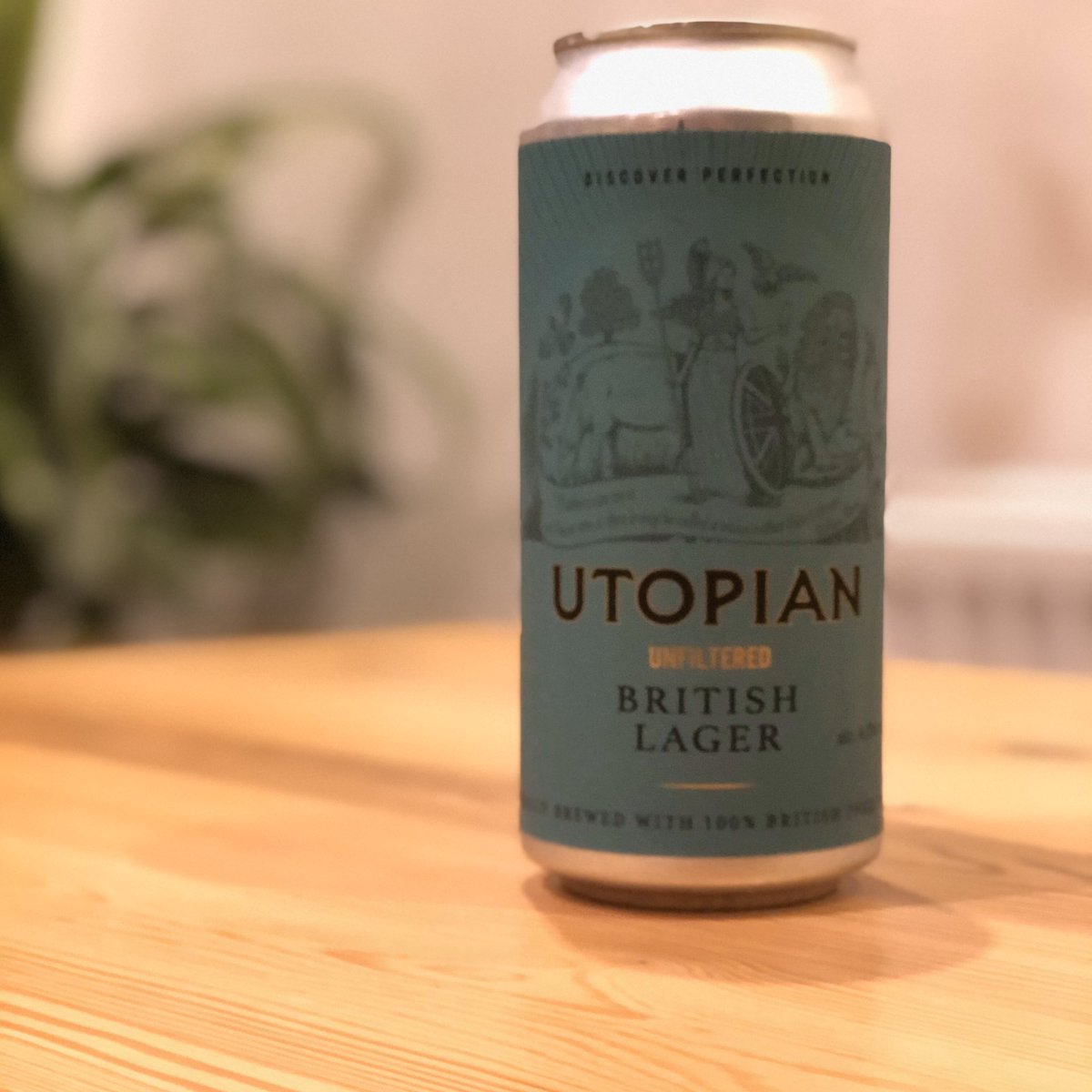Absolutely loving this, great work <a href="/TeamUtopian/">UtopianBrewing @teamutopian.bsky.social</a> Unfiltered British Lager #brewing #Tryanuary #quality