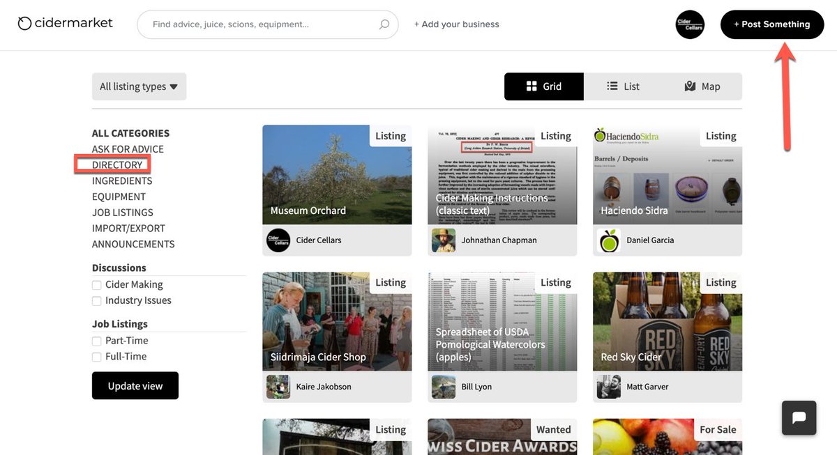 Time to add your cidery to the directory at the re-launched cidermarket.com. Wassail!