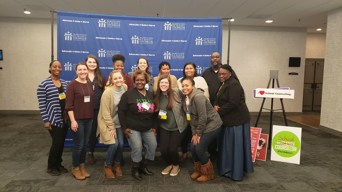 DrOMorgan's tweet image. Thanks to all the graduate student volunteers &amp;amp; Dr. Felder @PSSCA_Counselor annual conference. We could not have done it without you!! #PSSCA2020