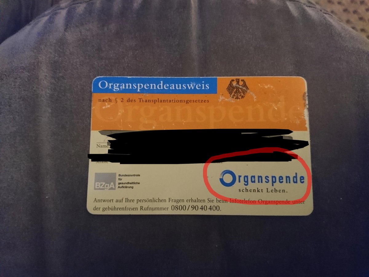 Ganz schön abgeriffen nach den ganzen Jahren im Portemonnaie 😏