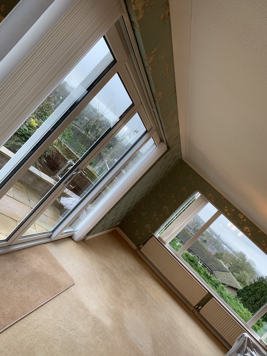 Another Clark &amp; English Sarah Clark #Design and supplied #wallpaper with experienced application by our own fine team