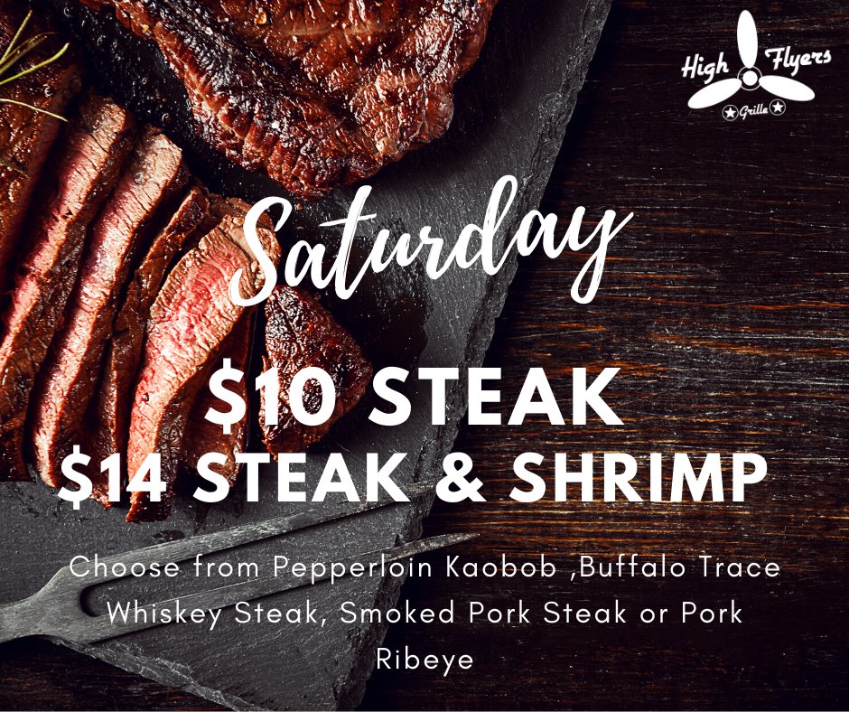 $10 SATURDAY STEAK SPECIAL conta.cc/2TUebdC