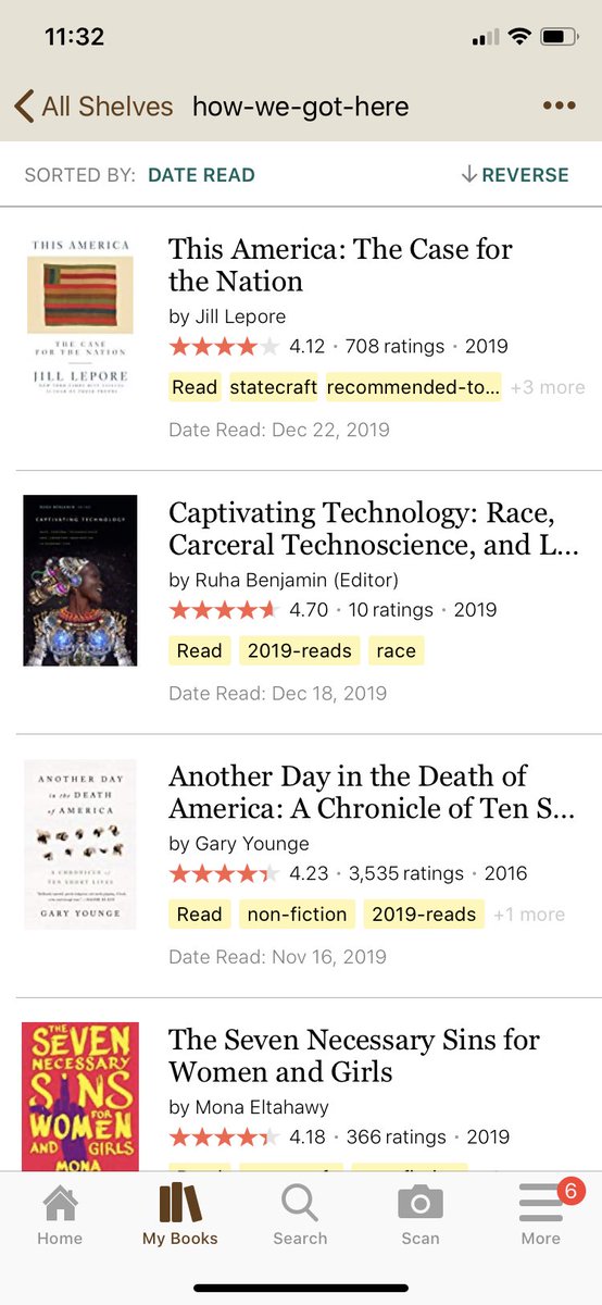 This America; Captivating Technology; Another Day in the Death of America; The Seven Necessary Sins for Women and Girls