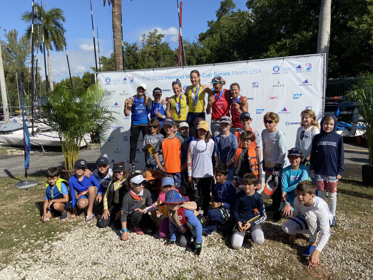 470objectifOR's tweet photo. Winner of the Miami Sailing World Cup 😀🥇!!! https://t.co/TeYqDKUc0c