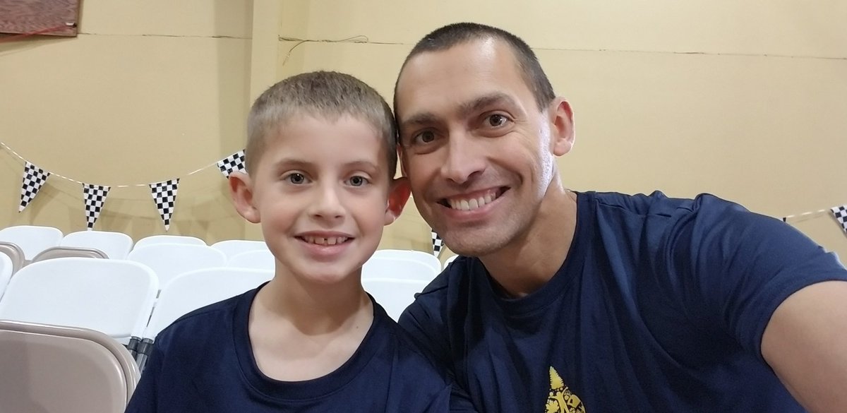 DMcgraner's tweet photo. Derby car racing with Colby and his Green Rumble Rider! #Mac5 @heidi_mcgraner https://t.co/WqdFGHXE06