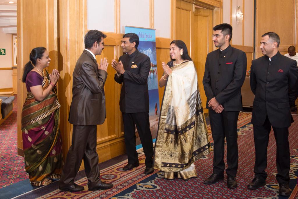 IndiainNamibia's tweet photo. .@IndiainNamibia welcomed guests at #RepublicDay2020 reception. Hon. Deputy PM &amp; Minister @MIRCO_NAMIBIA was Chief Guest. Attended by large no. of Ministers, Deputy Ministers, Sr. Govt. &amp; Military officials, diplomatic corps, media &amp; Indian community.

@MEAIndia
@IndianDiplomacy https://t.co/ngMsCpiGui