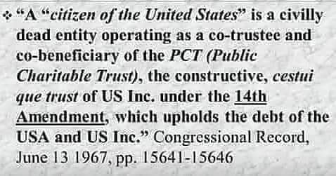 YoanaVega10's tweet photo. Once again, what is a so called
#USCORP #USAINC #CITIZEN?
A #CIVILLY #DEAD #ENTITY, RIGHT?
But go ahead, keep using the 
#LABELS #CLASSIFICATIONS they 
#CREATED.
Your #IGNORANCE is their #POWER. https://t.co/kfQ0iGq6zC