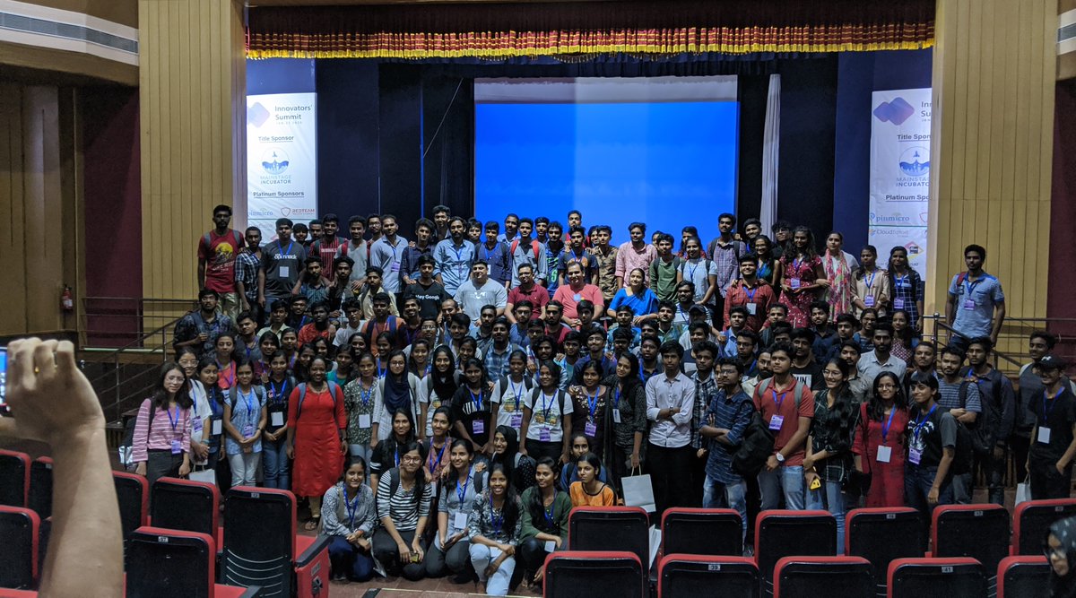 awsugkochi's tweet photo. From today's Innovators' Summit at CUSAT. 

Thank you, John Solomon and @prashanth for the wonderful session and workshop on behalf of the #aws community. 

#aws #awsugkochi #awscloud #innovatorssummit #community https://t.co/XL1lVOZR8Y