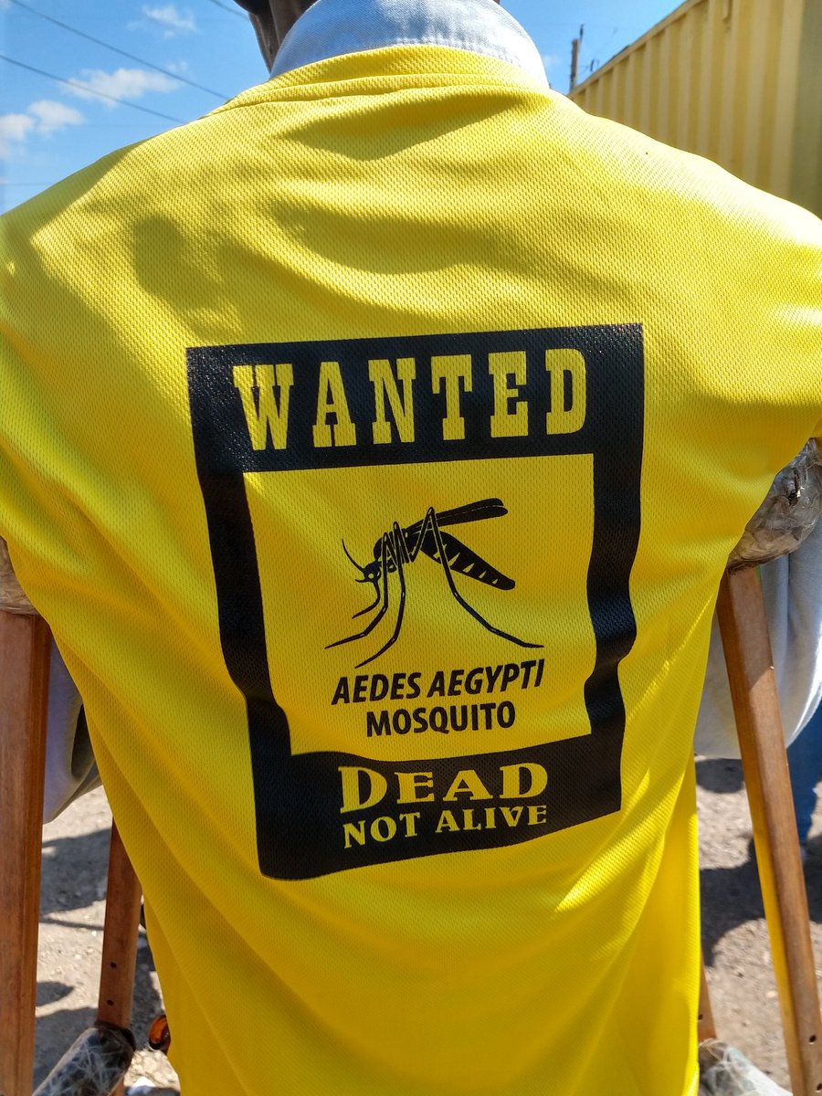DrNormanDunn's tweet photo. The National Dengue Clean up by the @themohwgovjm is in full swing in Annotto Bay. We want them #DeadNotAlive. Thanks to the @sdcjamaica, @HeartNta volunteers &amp; community members for coming out to support the clean up efforts. #MPDunnAtWork #NuhDuttyUpJamaica #DengueCleanUp https://t.co/iU6KK1dlio