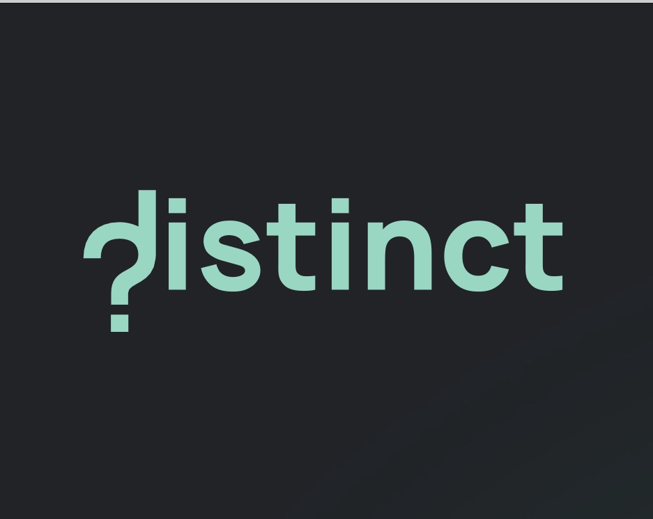 distinctapp's tweet photo. I am pleased to present the new logo of the DISTINCT App. https://t.co/3B3WGkwdfQ