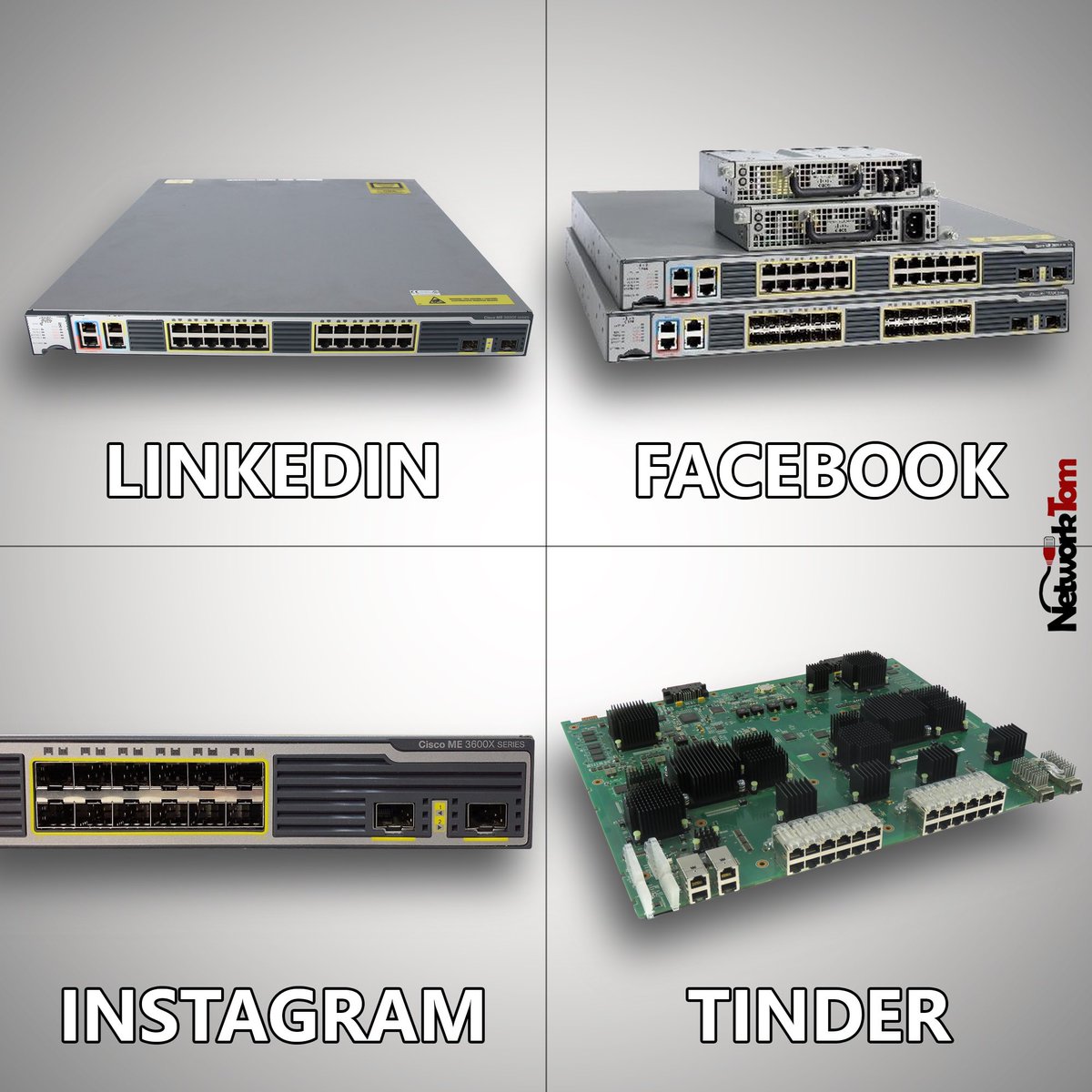 NetworkTom4real's tweet photo. #LinkedinFacebookInstagramTinder #CCNA #ccnp #learningatcisco https://t.co/h59Y6GUfp5