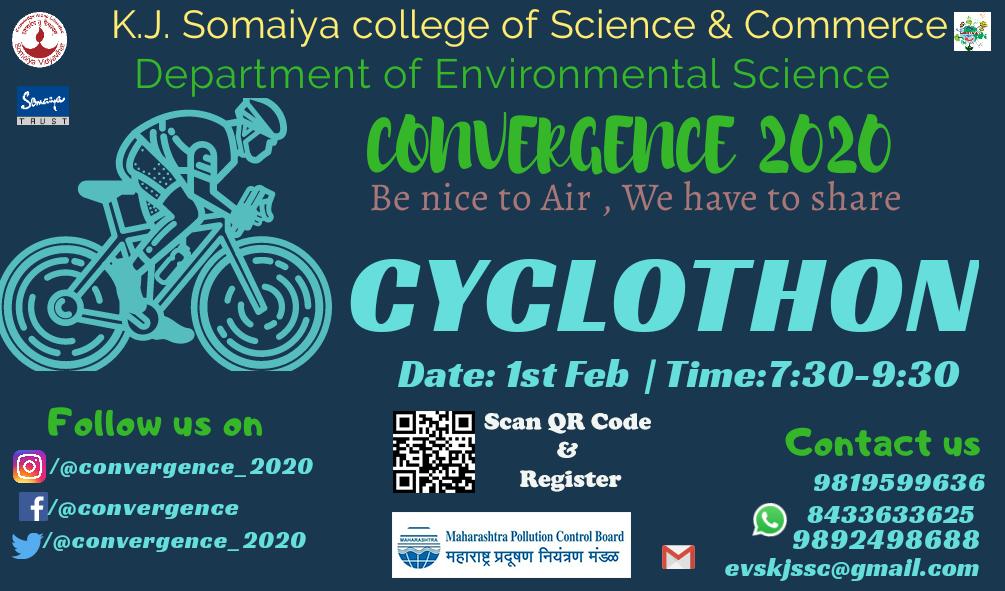 2019Convergence's tweet photo. 'when in doubt, pedal it out'
🚴🏻‍♂Presenting to you all  the first event of the 2nd day *CYCLOTHON*
🚴🏻‍♂On account of road safety week spreading awareness about air pollution.REGISTER Now ‼link is in bio @CPCB_OFFICIAL @RedFM_Mumbai @airqualityindia @UNEP @UNESCO @NASAClimate https://t.co/NRzaw2UgdA