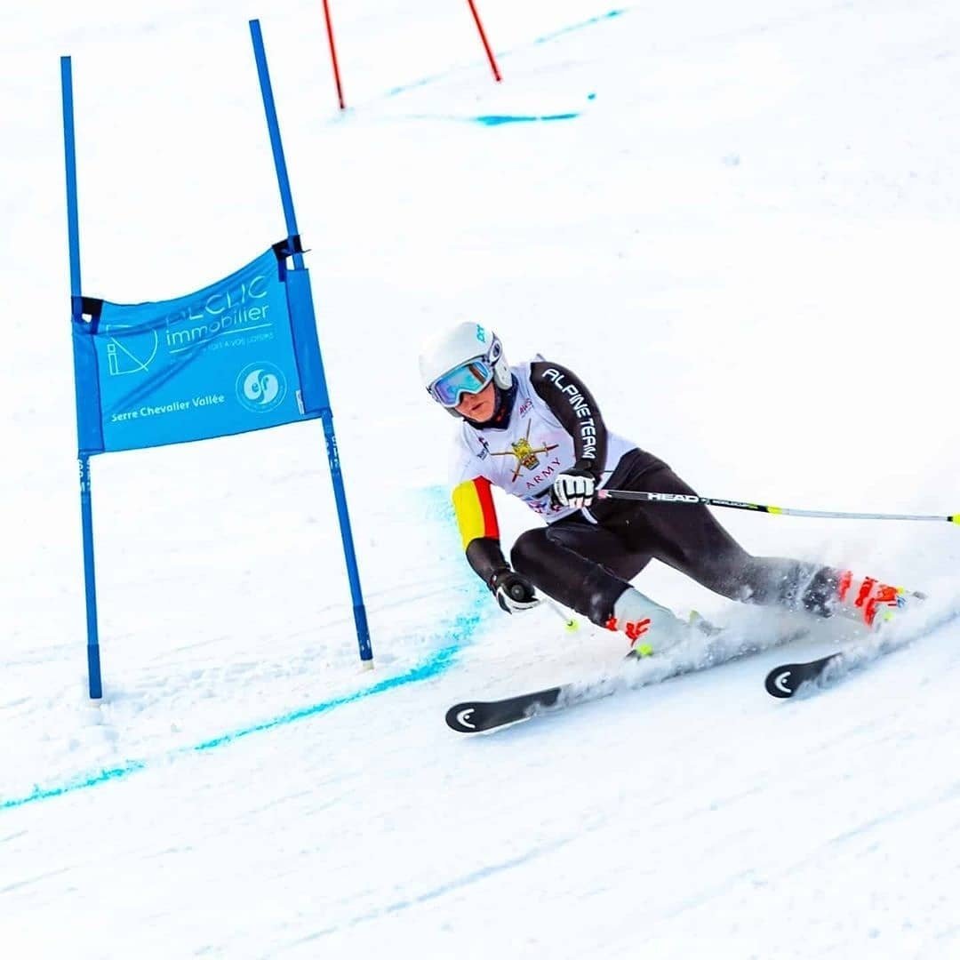The Army GS Champions 2020 - Huge congratulations to Women's winners:

LCpl Holly Lake 🥇
Capt Hattie Bennett 🥈
Lt Caroline Mantell 🥉

#ArmyAlpine #GS #LionsChallenge
#ArmyWinterSports #BritishArmySport