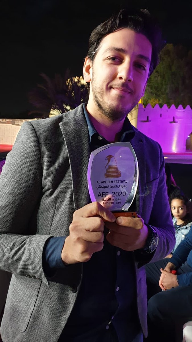 ImageNationAD's tweet photo. Congratulations to our #ArabFilmStudio graduate Laith Al Ramahi who's just won Al Ain Film Festival's Falcon Residents Film Competition Jury Prize for his documentary 'The First Note' which he filmed as part of his AFS experience. #SupportArabCinema @alainfilmfest https://t.co/VeWXIz5J8n