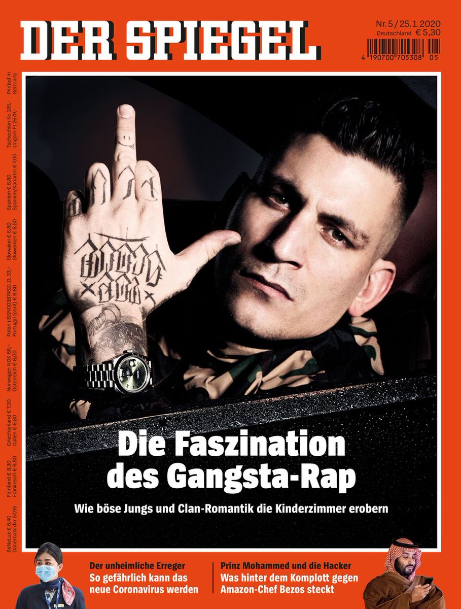 Ich seh ja sogar ein, dass es einen Spiegel-Redakteur nervt, wenn sein Sohn aus der oberen Mittelschicht jetzt Gangsta-Rap hört und sich die Seiten kurz rasieren lässt, wie so arme Migrantenkinder. Aber muss man aus einem Familienstreit gleich eine Titelstory machen?