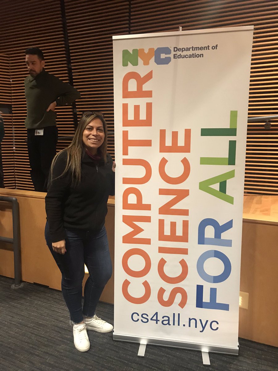 kjcharris's tweet photo. This is how we spend our Saturday LEARNING Why CS Matters in Communities of Color!! @CSforAllNYC @NYCSchools @District27NYC @ps90_q #equity https://t.co/xwAgbvh6lc