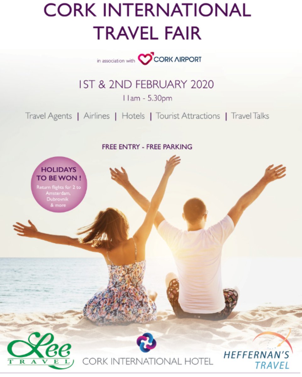 ⏰ ONLY 1 WEEK TO GO.......
.
We are looking forward to meeting you and helping you to plan your perfect holiday😎 ✈️🌎🏖🗽🗺🛳🛶🧳🕶🍹🍦
.
#CITF20 #corkairport #flycork #travelplans #travelinspo #corkinternationaltravelfair #leetravel