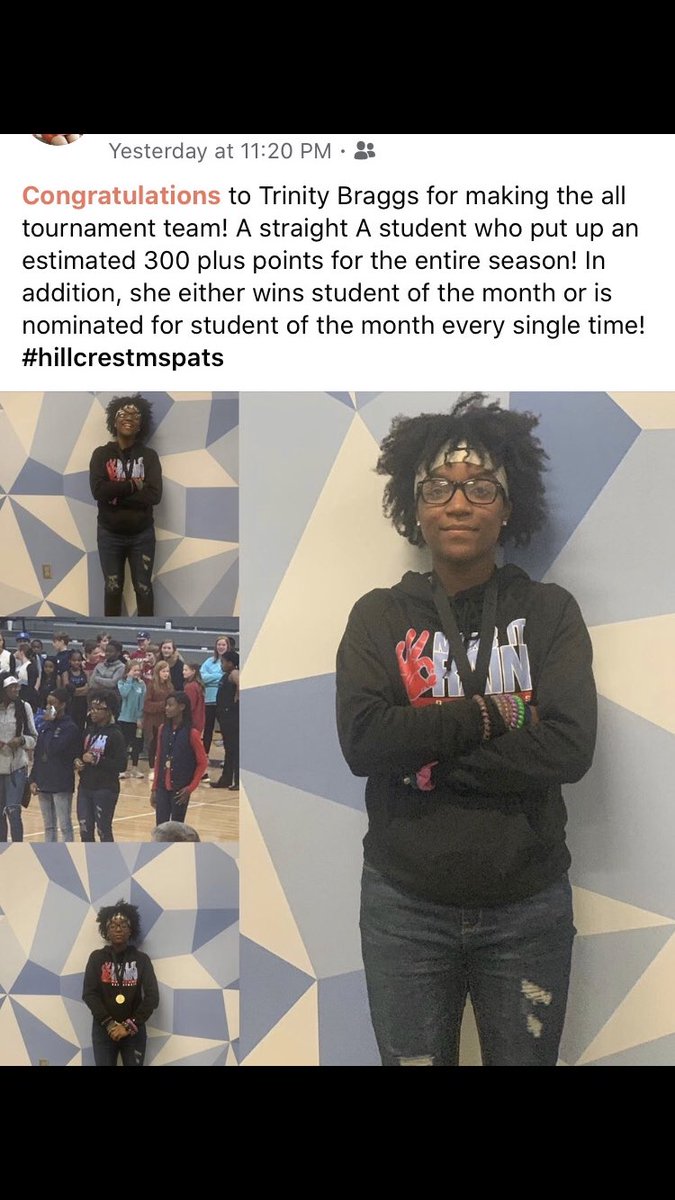 Even tho we came in last place, I’m still on top 🏀🏅