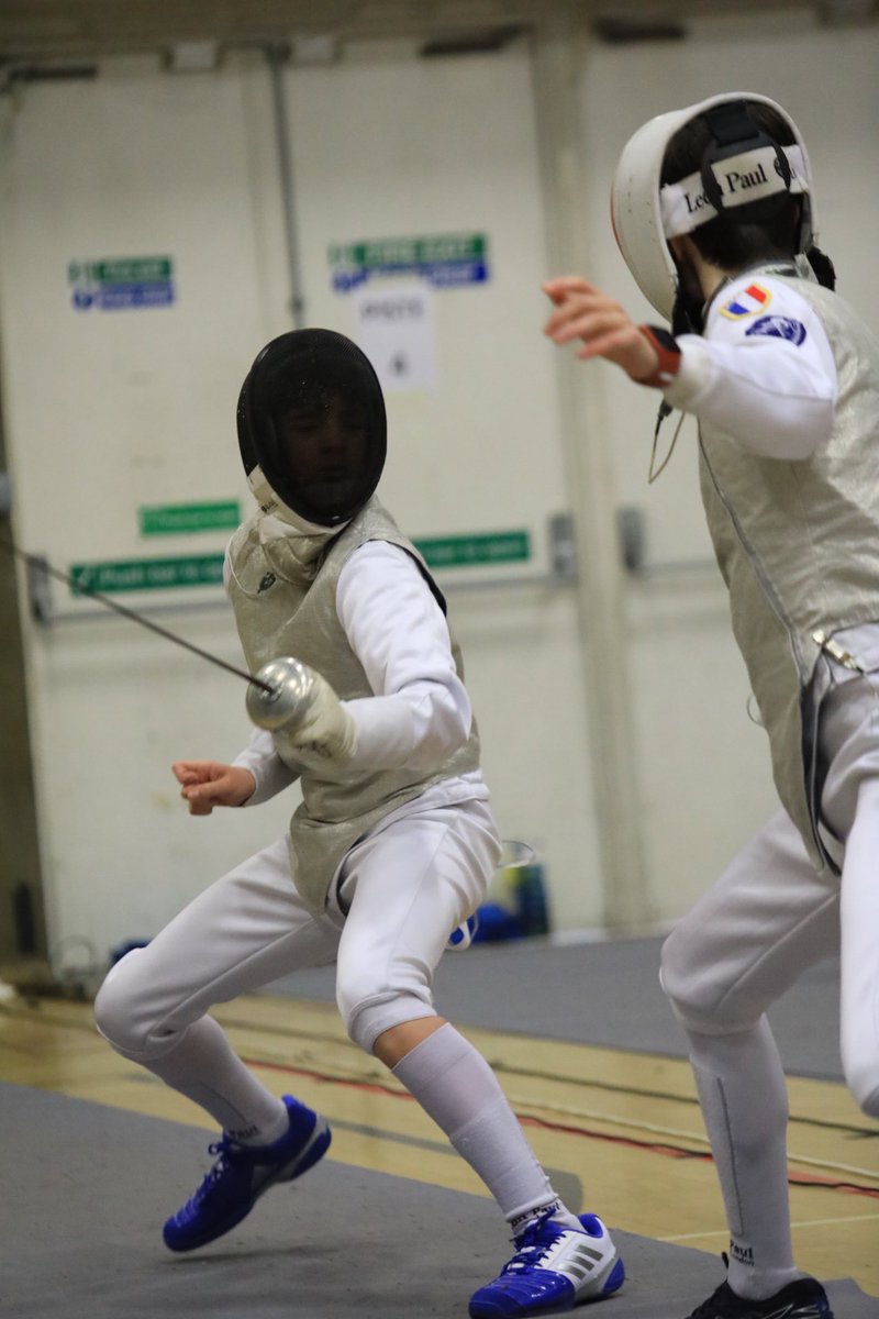 Chuffed for young <a href="/wmkingsbury/">Will Kingsbury</a> Best performance for him today at <a href="/ERFencing/">Eastern Region Fencing</a> champs finishing 5th in East of England U16s foil and qualifying for British Youth Champs.