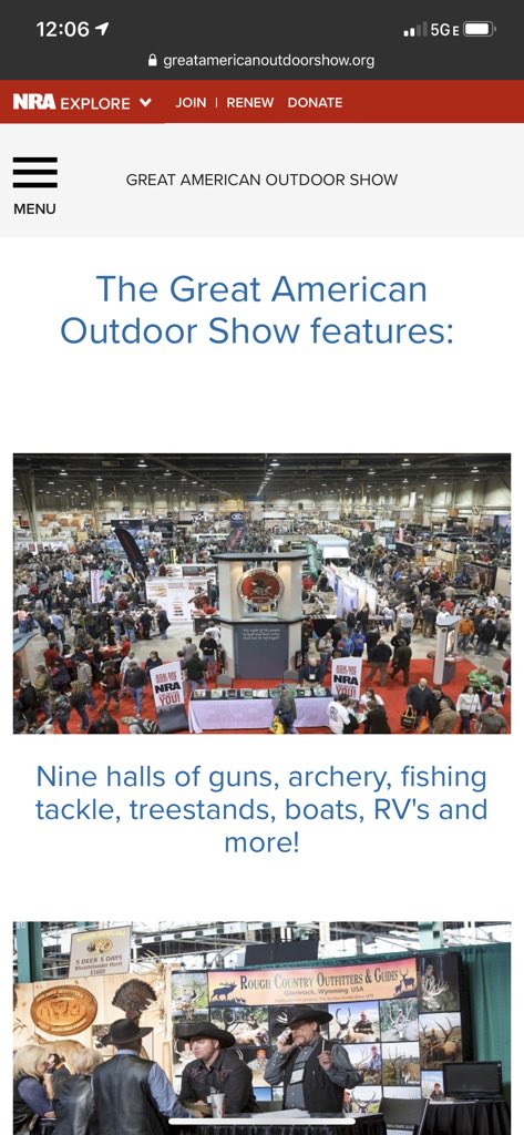 Will any of our followers be at the Great American Outdoor show next weekend?!?