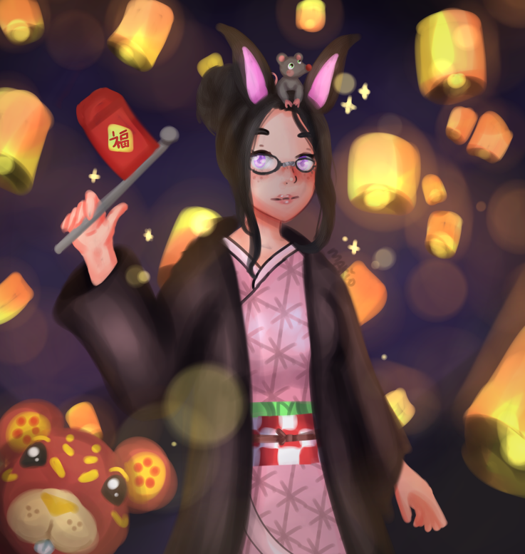 Underrated Makio On Twitter Happy Happy Chinese New Years Reference From My Avatar I Love The New Years Rat And Erythia Roblox S Cool Bunny Ears Hair Bun Roblox Robloxart Https T Co F24wmiinvg - bunny ears roblox avatar