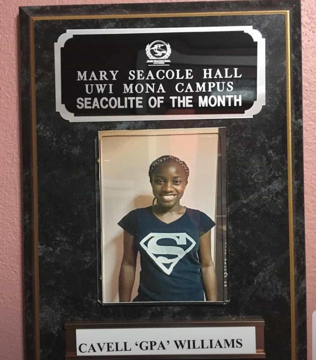 BlockMsh's tweet photo. Congratulations Cavell “GPA” Williams for being awarded Seacolite of the month 👏🏾🥳💜💜💜 #dynamiteblock #dynamighty
@MarySeacoleHall https://t.co/ALJZ8IZEuu