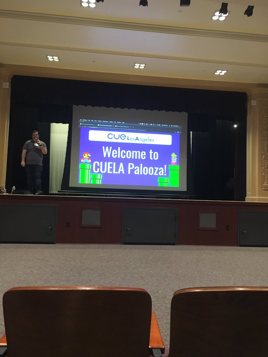 Excited to be at my first @cuelosangeles event and meeting new teacher friends! #palooza2020 #CUELAPALOOZA #bh1