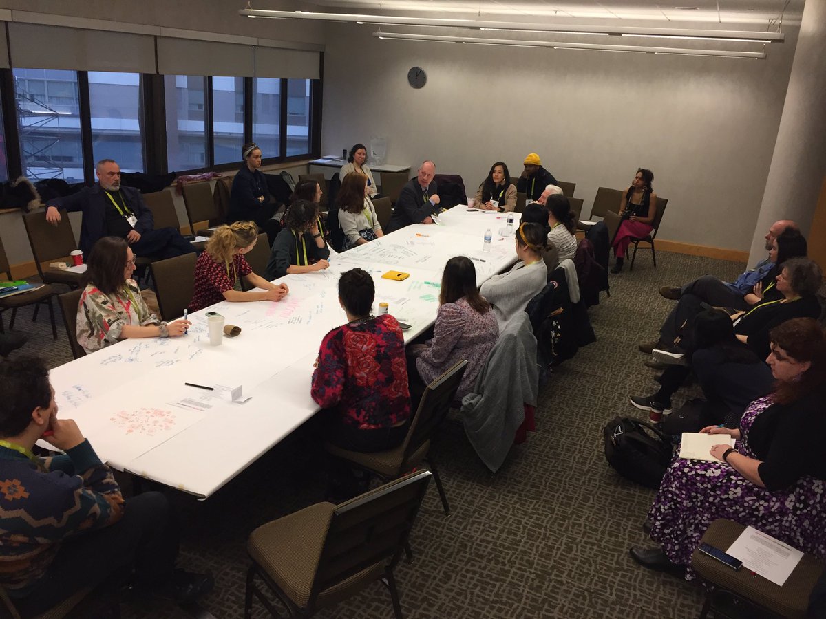 Maas_Erwin's tweet photo. Great lively conversation #ImaginingTheFuture #TYA #RyeFellows #PorterArtists #Kindling #KitchenTable #IPAY2020 @IPAYtweet https://t.co/KyVwK5v59S