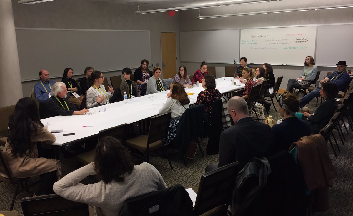 Maas_Erwin's tweet photo. Great lively conversation #ImaginingTheFuture #TYA #RyeFellows #PorterArtists #Kindling #KitchenTable #IPAY2020 @IPAYtweet https://t.co/KyVwK5v59S
