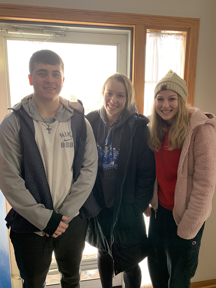 Received permission from Grant to tell this...but he and friends Hannah H and RylieP stopped by today-a random act of kindness to honor Grants late brother Cole. Our family was beyond honored to receive this visit. What an incredible gift Cole was and boy does Cole have a special